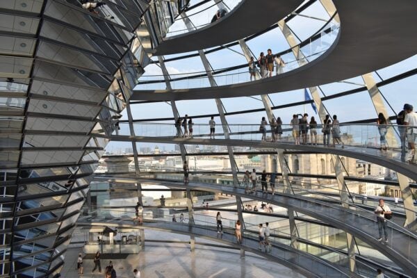 Reichstagskuppel und die Dachterrasse